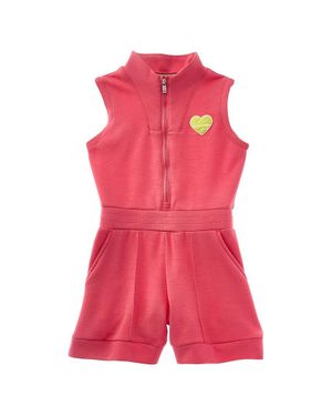 Scotch & Soda S & S Tennis Group 1/2-Zip Romper - Pink
