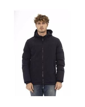 Baldinini Polyester Shell Jacket - Blue