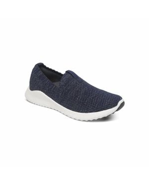 Aetrex Angie Slip On Shoes - Blue