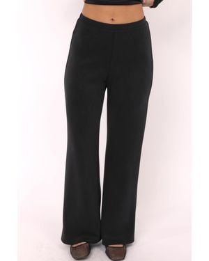 Sadie & Sage Hustle Wide Leg Pant - Black