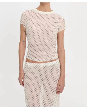 Blanca Orla Tee - White