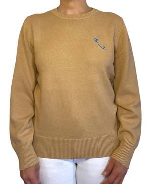 Replica Los Angeles Safety Pin Sweater - Natural