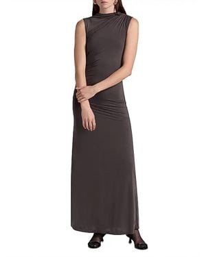 Maria Cher Mick Malu Long Dress - Gray