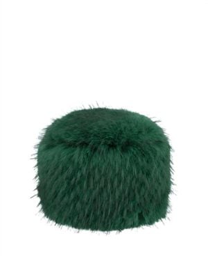 Alex Max Faux Fur Russian Hat - Green