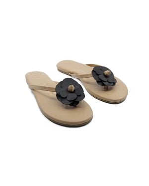 Solei Sea Valentina Flip-Flop Sandals - Natural