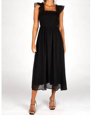 Sincerely Ours Marlee Midi Dress - Black
