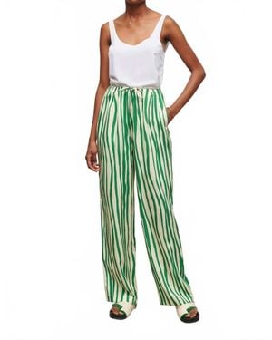 Jakke Stripe Willow Pants - Green