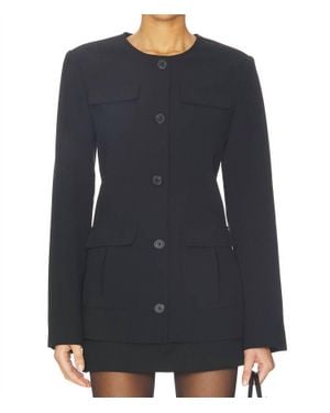 FAVORITE DAUGHTER Spencer Long Sleeve Jacket - Black