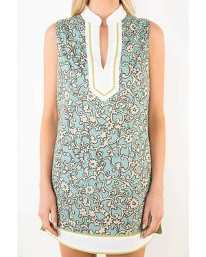Thml Thea Split Mini Dress - Green