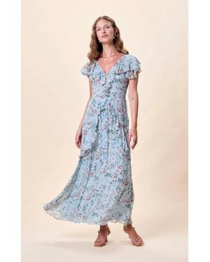 Cleobella Sabina Ankle Dress - Blue