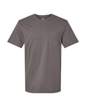 SoftShirts Classic Pocket T-Shirt - Gray