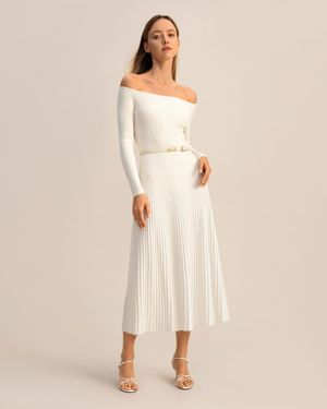 LILYSILK Vivi Knit Silk Dress For - Natural