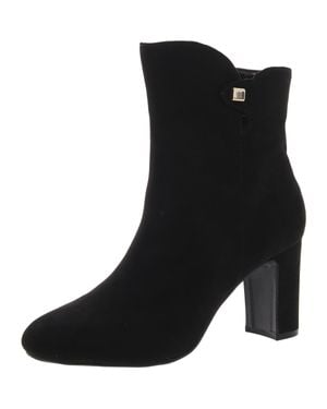 Charter Club Matilda Zipper Made Booties - Black
