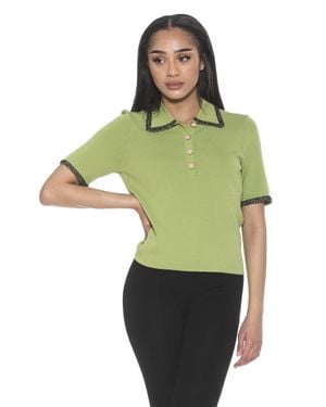Alexia Admor Brianna Top - Green