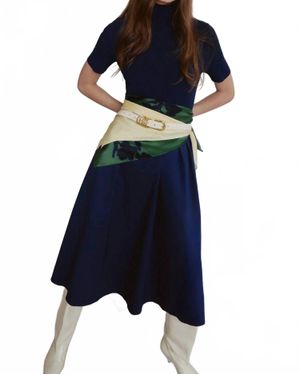 Tanya Taylor Teresa Knit Dress - Blue