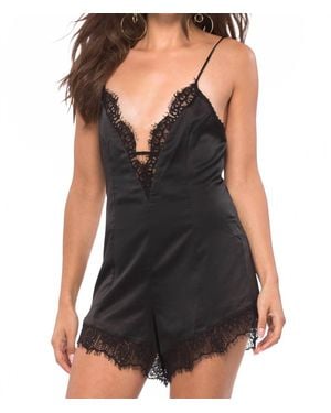 Nbd Cecelia Romper - Black