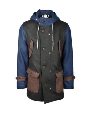 Equipe 70 Virgin Wool Parka - Blue