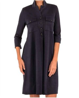 Gretchen Scott Ponte Alli Mini Dress - Black