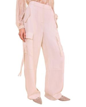 Ulla Johnson Pax Mid Rise Pant - Pink