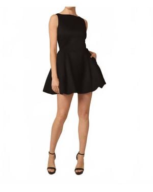 Gilner Farrar Adrianne Sleeveless Mini Dress - Black