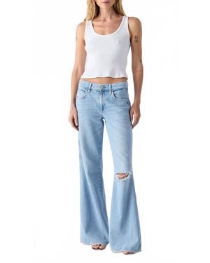 AMO Faith Flare Jeans - Blue