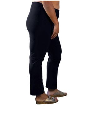 On The Plus Side Plus Size Relaxed Leggings - Blue