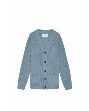 NN07 Benzon Cardigan - Blue