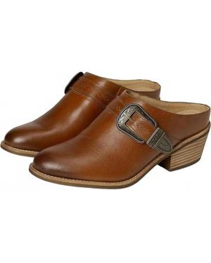 Söfft Adara Heeled Mule - Brown