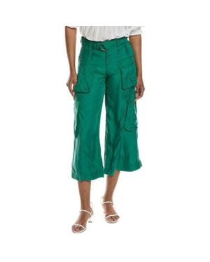 Johnny Was Hailey Cargo Pant - Green