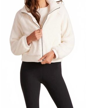 Bobi Zip Up Raglan Jacket With Pockets - Black