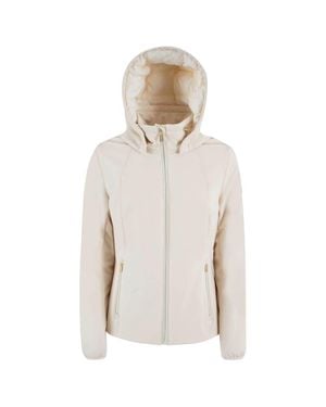 Yes-Zee Nylon Jackets & Coat - Natural