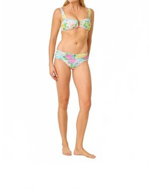 Lilly Pulitzer Lagoon Sarong Hipster Bottom - White