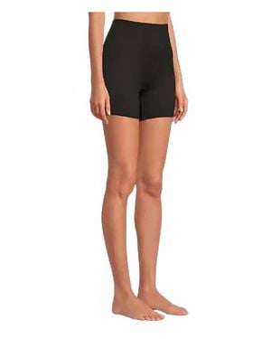 Tc Fine Intimates Sleek Essentials Waistline Bike Short - Black