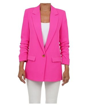 Love Token Sabrina Boyfriend Blazer - Pink