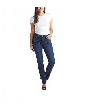 Jag Ruby Mid Rise Straight Leg Jeans - Blue
