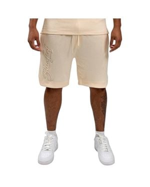 Black Leaf Prestige Logo Leaf Short - Natural