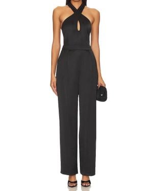 PAIGE Alimara Wide Leg Jumpsuit - Black