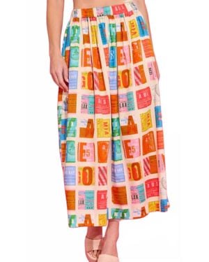 Emily Mccarthy Danny Skirt - Orange