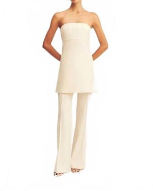 Shona Joy Lani Boot Cut Flared Pant - White