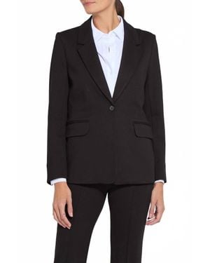 Lyssé Essential Ponte Blazer - Black