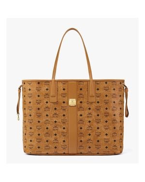MCM Reversible Liz Shopper - Brown