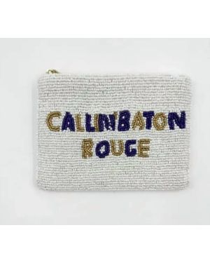 AmesLayne Callin' Baton Rouge Lsu Tigers Harper Coin Purse - Gray