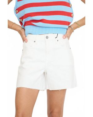 Hidden Jeans Ava High Rise Shorts - White