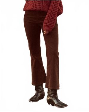 The Great Kick Boot Pants - Red