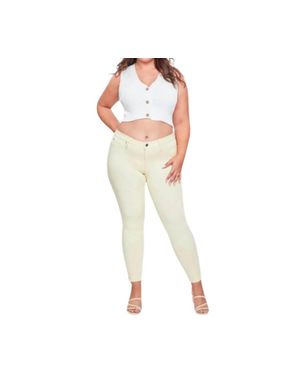 SurelyMine Hyperstretch Skinny Jeans - Natural
