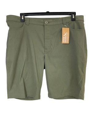 Eddie Bauer Nylon Blend Upf 50+ Rainier Bermuda Shorts - Green