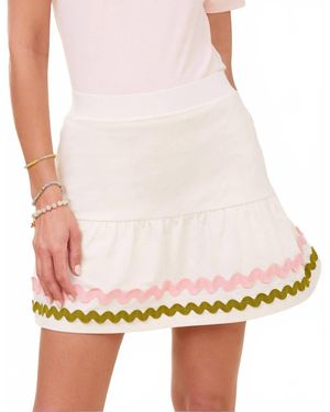 spartina 449 Jersey Flounce Skort - Pink