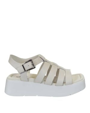 Otbt Archaic Platform Sandal - Gray