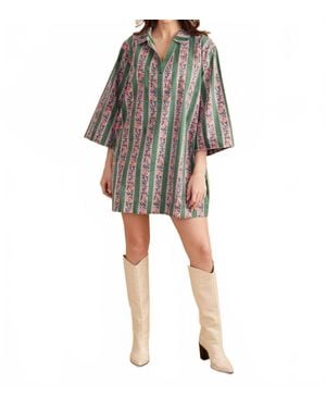 Double A Colette Mini Dress - Multicolor