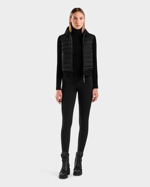 Rudsak Emily Hybrid Down & Knit Jacket - Black